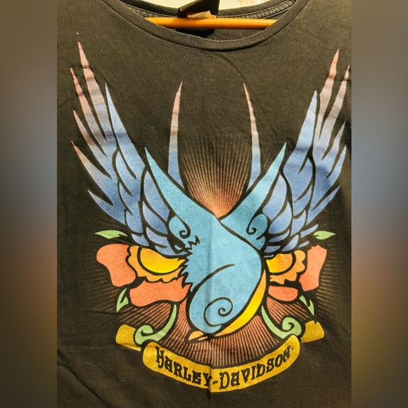 Harley Davidson 2XL Sparrow T-shirt - Picture 3 of 4